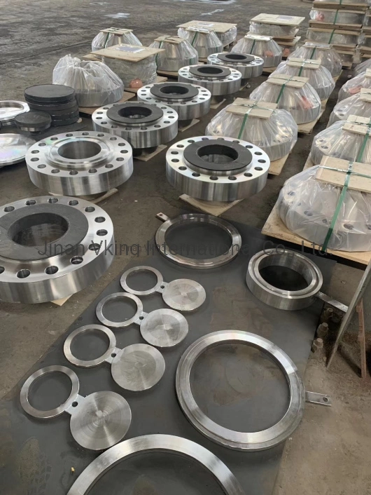 ASME B16.36/16.5 A105 A182 Ss/Carbon Steel ASME/ANSI B16.5 A105 Class150/300 Forged Weld Neck Orifice Flange