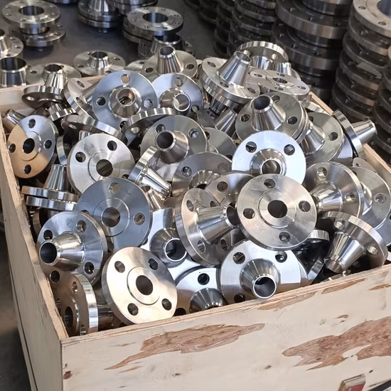 Flange per tubi in acciaio al carbonio forgiato e acciaio inossidabile